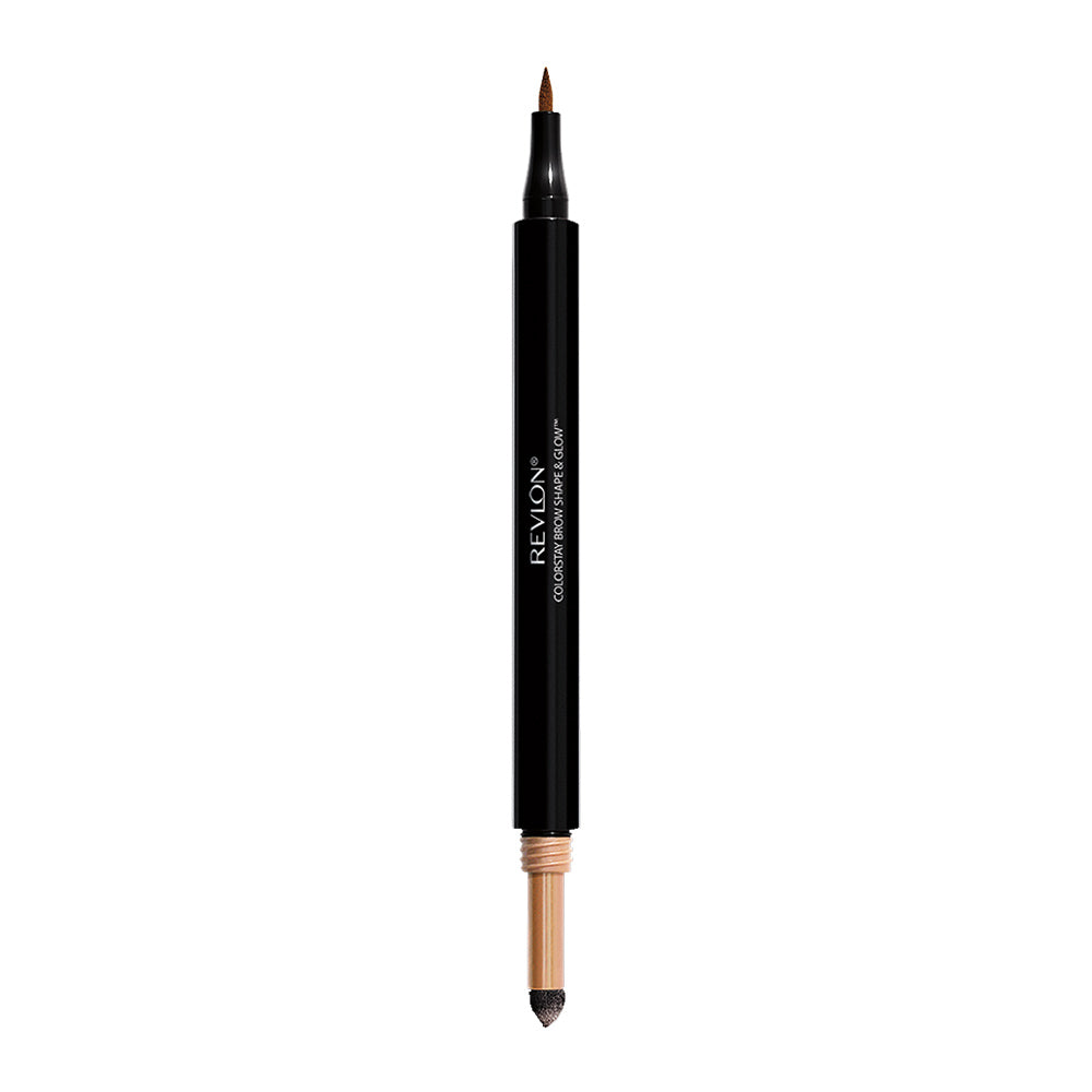 Revlon ColorStay Brow Shape & Glow Brow Marker 0.6ml & Highlighter 0.23g 255 SOFT BROWN