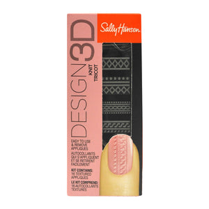 Sally Hansen Design 3D 16 Textured Appliques 310 KNIT