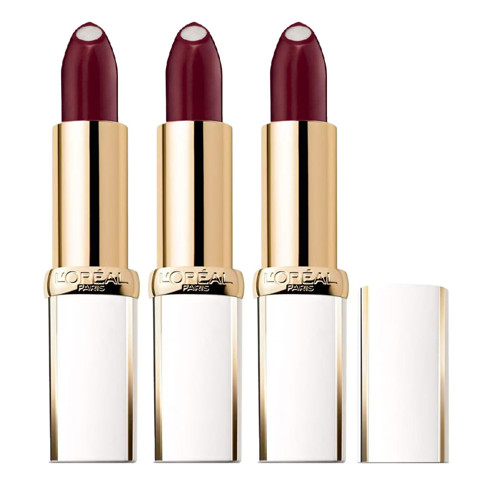 L'Oreal Age Perfect Le Rouge Lumiere 706 PERFECT BURGUNDY - 3 pack
